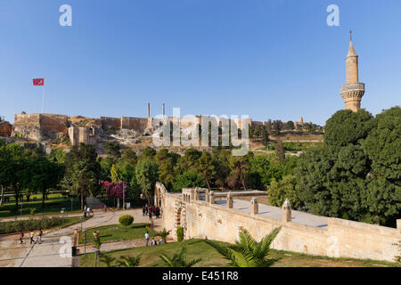 Citadel, Urfa Kalesi, Şanlıurfa, Sanliurfa, Southeastern Anatolia, Anatolia, Turkey Stock Photo