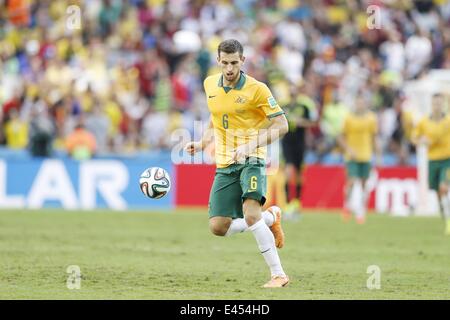 Curitiba, Brazil. 23rd June, 2014. Matthew Spiranovic (AUS) Football/Soccer : FIFA World Cup Brazil 2014 Group B match between Australia 0-3 Spain at Arena da Baixada in Curitiba, Brazil . © AFLO/Alamy Live News Stock Photo