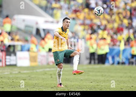 Curitiba, Brazil. 23rd June, 2014. Jason Davidson (AUS) Football/Soccer : FIFA World Cup Brazil 2014 Group B match between Australia 0-3 Spain at Arena da Baixada in Curitiba, Brazil . © AFLO/Alamy Live News Stock Photo