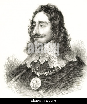 Charles I, 1600 – 1649.  King of England, Scotland and Ireland. Stock Photo