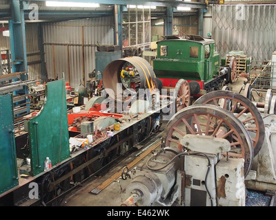 Buckfasleigh railway Stock Photo