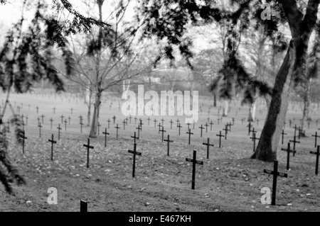AJAXNETPHOTO. ST.QUENTIN, FRANCE-FIRST WORLD WAR CEMETERY FOR FALLEN GERMAN SOLDIERS.  PHOTO:JONATHAN EASTLAND/AJAX Stock Photo