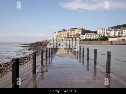 Marine Lake, Weston Super Mare, Somerset, England, UK Stock Photo