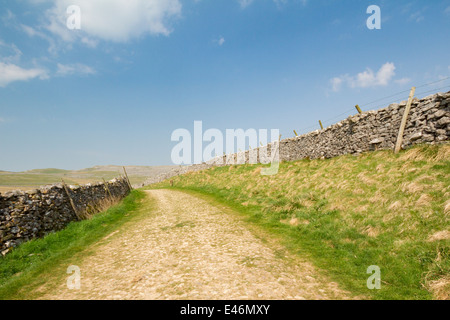 roman road in the Yorkshire Dales National Park Stock Photo