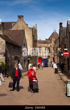 UK, Derbyshire, Peak District, Bakewell, Water Lane Stock Photo