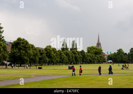 Parker's Piece Cambridge, UK Stock Photo