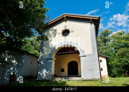 Italy, Lombardy, Villatico-Colico, St. Rocco Church Stock Photo