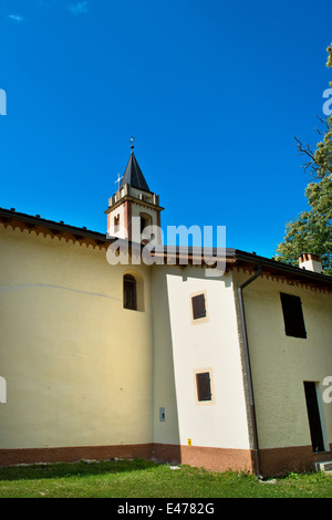 Italy, Lombardy, Villatico-Colico, St. Rocco Church Stock Photo