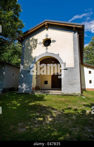 Italy, Lombardy, Villatico-Colico, St. Rocco Church Stock Photo