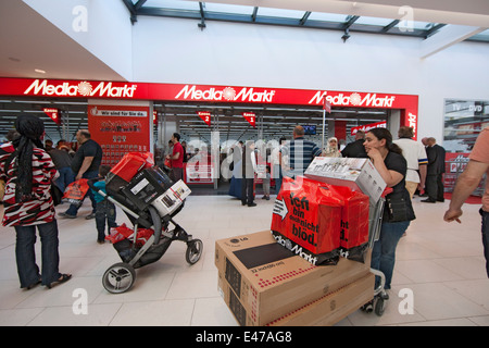 Berlin, Germany, Media Markt store Stock Photo - Alamy