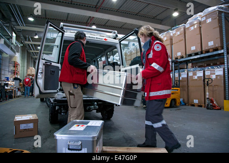 German Red Cross Stock Photo