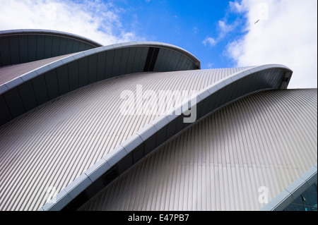 Scottish Exhibition and Conference Centre, SECC - the armadillo - Glasgow 2014 Commonwealth Games venue, SCOTLAND, UK Stock Photo