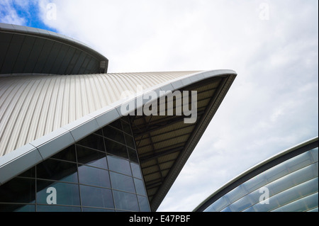 Scottish Exhibition and Conference Centre, SECC - the armadillo - Glasgow 2014 Commonwealth Games venue, SCOTLAND, UK Stock Photo