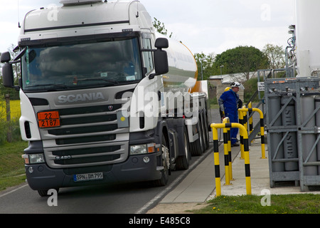 CO2 storage Ketzin Stock Photo