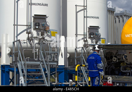 CO2 storage Ketzin Stock Photo