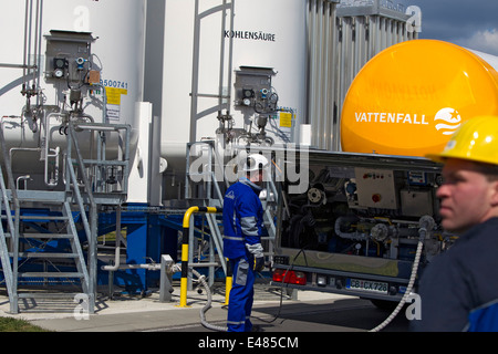 CO2 storage Ketzin Stock Photo