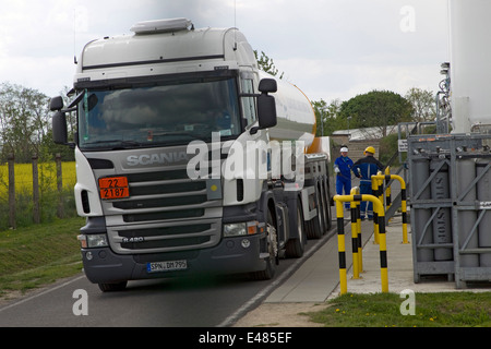 CO2 storage Ketzin Stock Photo