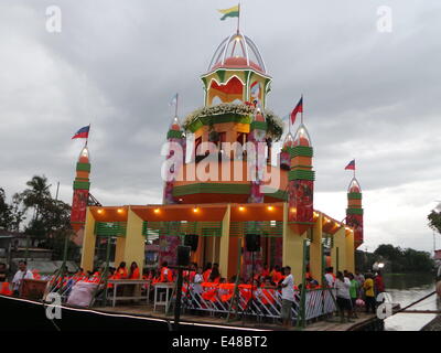 BOCAUE, BULACAN – JULY 6, 2014: The Pagoda sa Wawa is held every first