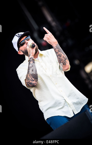 Limp Bizkit perform live at Pinkpop Festival 2014 in Netherlands © Roberto Finizio/Alamy Live News Stock Photo