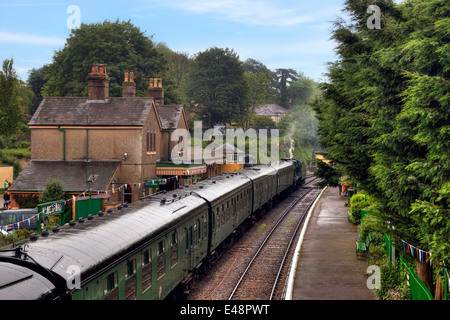 New Alresford, Watercress Line, Hampshire, England, United Kingdom Stock Photo