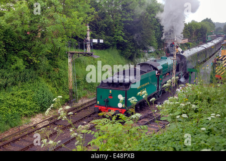 New Alresford, Watercress Line, Hampshire, England, United Kingdom Stock Photo