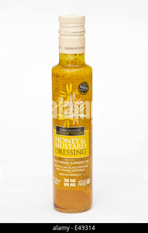 Farrington's Honey and Mustard dressing. Stock Photo