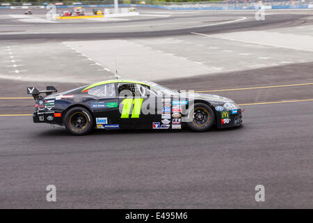 Tours, France. 05th July, 2014. Nascars at the Tours Speedway, Tours, France. Credit:  Julian Elliott/Alamy Live News Stock Photo