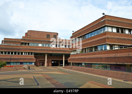 City of Wolverhampton Council building, St Peters Square, Wolverhampton ...