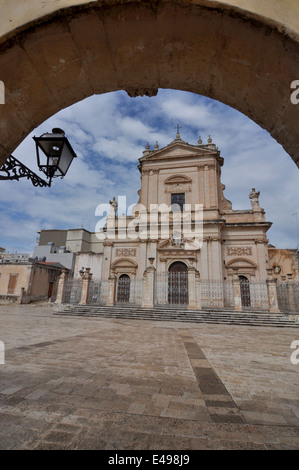 Ispica, Santa Maria Maggiore Church, Ragusa, Sicily, Italy, Europe Stock Photo