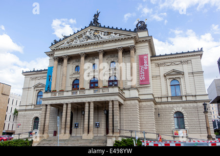The Prague State Opera House Czech Republic Stock Photo