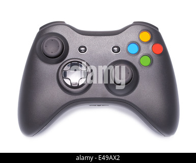 gamepad on white background isolated Stock Photo