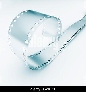 Film reel with film ribbon Stock Photo - Alamy