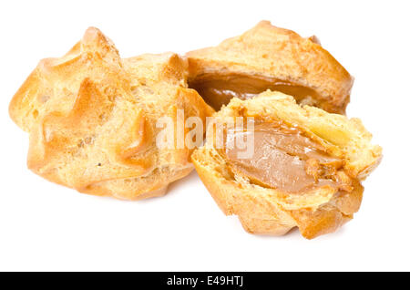 Cream puffs Stock Photo