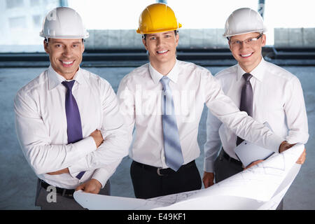 At construction site Stock Photo