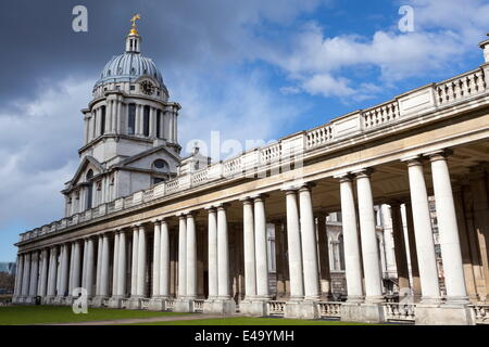 The Old Royal Naval College, UNESCO World Heritage Site, Greenwich, London, England, United Kingdom, Europe Stock Photo