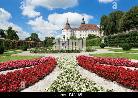 Schloss Langenburg (Langenburg Castle), Langenburg, Hohenlohe Region, Baden Wurttemberg, Germany, Europe Stock Photo