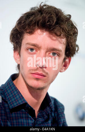 Bohemia, Czech Republic. 5th July, 2014. Belgian actor Jean-Michel Balthazar presents Canadian-Belgian movie All Yours at the 49th Karlovy Vary International Film Festival in Karlovy Vary, west Bohemia, on Saturday, July 5, 2014. © CTK/Alamy Live News Stock Photo