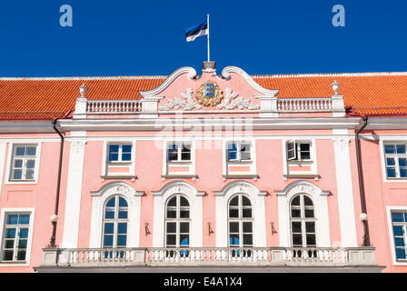 Stenbock House, Government of Republic of Estonia, Toompea, Old Town, UNESCO, Tallinn, Estonia, Baltic States Stock Photo