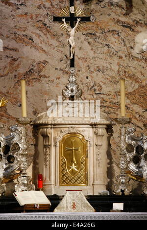 Tabernacle, Karlskirche (St. Charles's Church), Vienna, Austria, Europe Stock Photo