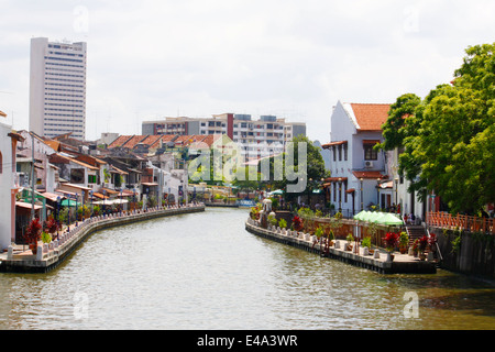 city of Malacca, Bandar Melaka, Malaysia, Asia. Stock Photo