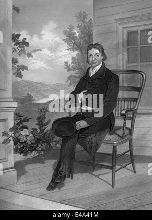 John Randolph of Roanoke, 1773 - 1833, a planter, a Congressman from Virginia, Minister to Russia, Stock Photo