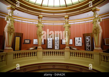 Library of the Musee Guimet. Museum of Asian Arts. Paris, France, Europe Stock Photo