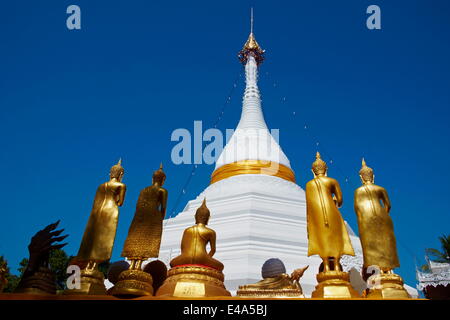 Wat Phra That Doi Kong Mu, Mae Hong Son, Thailand, Southeast Asia, Asia Stock Photo