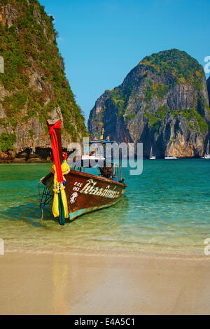 Ao Maya Bay, Ko Phi Phi Le island, Krabi Province, Thailand, Southeast Asia, Asia Stock Photo