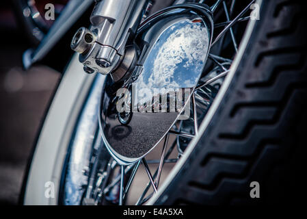 Barcelona, Spain. July 6th, 2014:Thousands of Harleys are parked at the 'Fira de Barcelona'  during the 'Barcelona Harley Days' at Montjüic Credit:  matthi/Alamy Live News Stock Photo