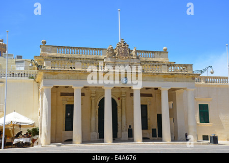 Main Guard Building, Saint George's Square, Valletta (Il-Belt Valletta), Southern Harbour District, Malta Xlokk Region, Malta Stock Photo