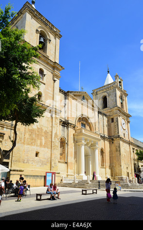 St. Johns Co-Cathedral, Valletta (Il-Belt Valletta), Southern Harbour District, Malta Xlokk Region, Republic of Malta Stock Photo