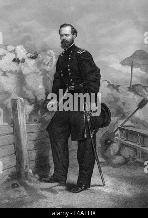 James Birdseye McPherson, 1828 - 1864, a career United States Army officer, General in the Union Army during the American Civil Stock Photo