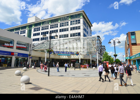 The Pavilions shopping centre, Uxbridge High Street, Uxbridge, London Borough of Hillington, Greater London, England, United Kingdom Stock Photo