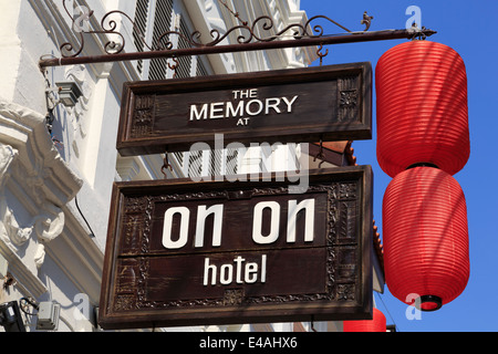 The Memory at On On Hotel,Old Phuket Town,Thailand,Asia Stock Photo